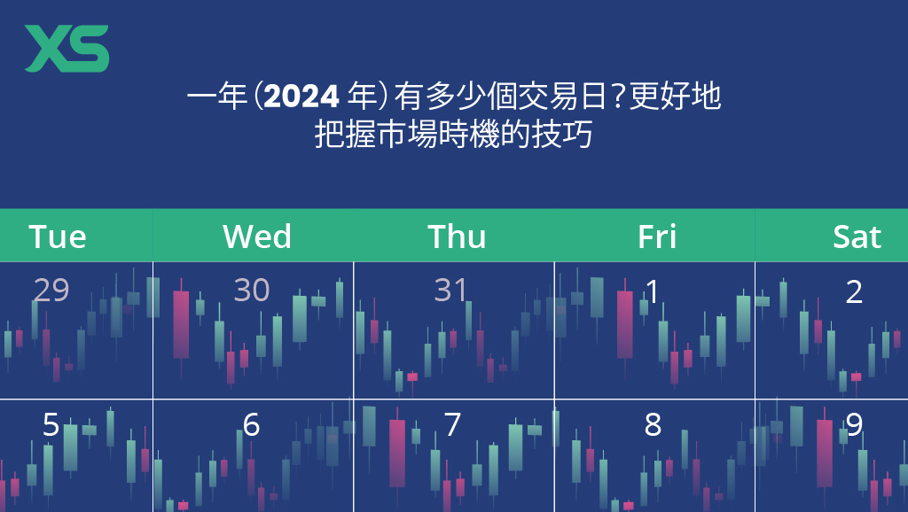一年(2024 年)有多少個交易日?更好地把握市場時機的技巧